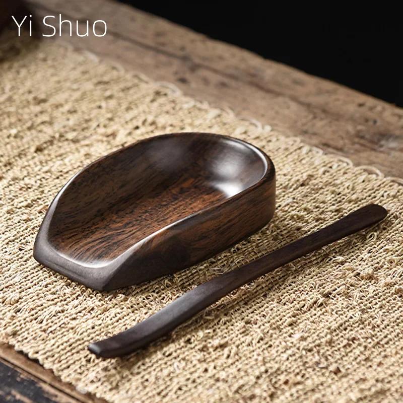 Blackwood Tea Spoon Solid Wood Kung Fu Tea Ceremony Six Items Accessories Tea Shovel