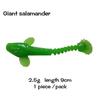1 Pcs Soft Fishing Lure 2.5G6.5Cm/5.3G9Cmbright Color Swimbait Worm Lure For Fishing Bait