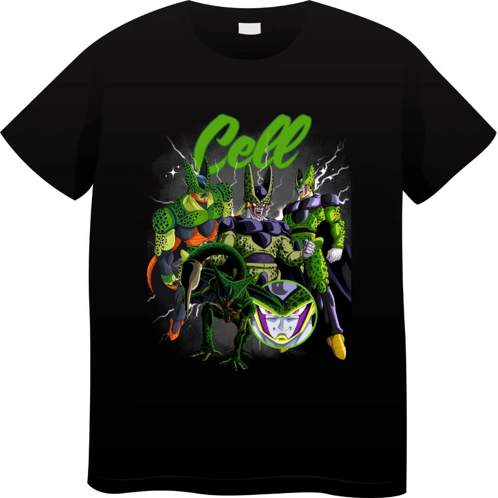 2026 New Dragon Ball Japanese Anime Mens and Womens Summer Tshirt Harajuku Retro Shortsleeved Loose and Casual Style
