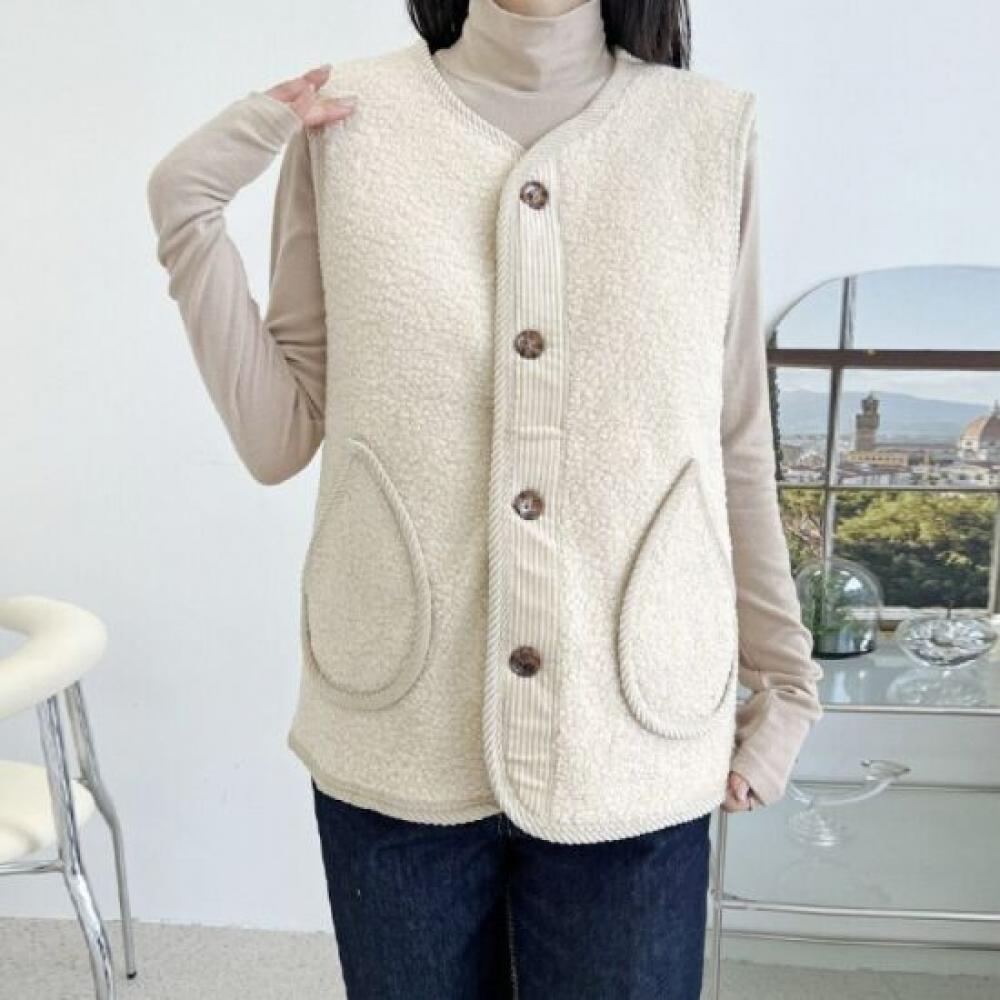 From Heart Drop Pocket Vest