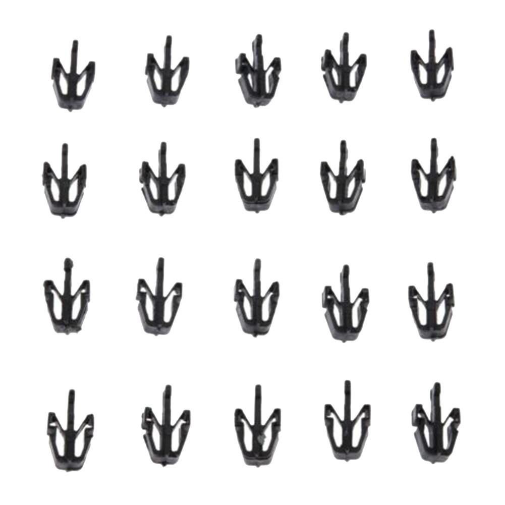Auto Clips Fasteners Push Accessories B09250715 Black