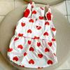 Pet dog clothes summer thin Teddy Bichon Pomeranian Yorkshire terrier small dog traction cat princess dress