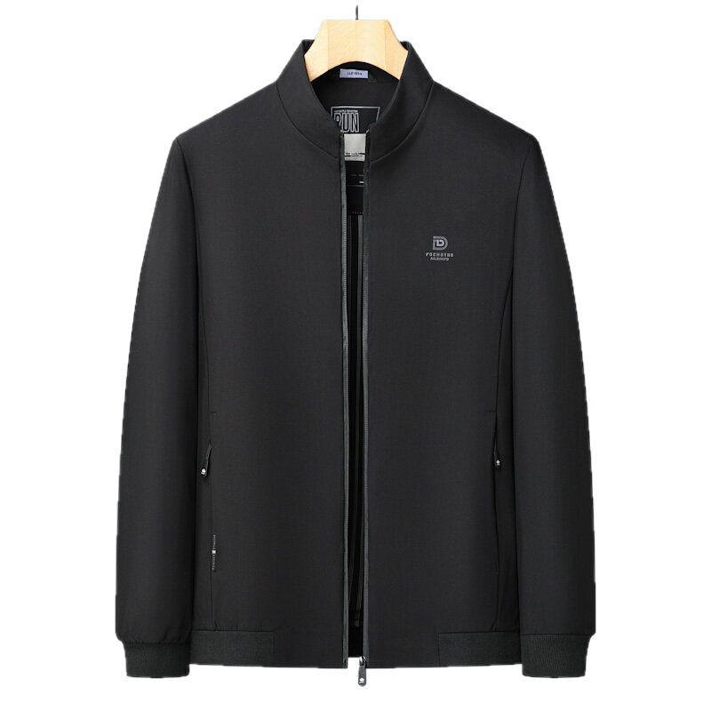 Men's Stand Collar Jacket - 2026 Spring & Autumn Fashion Collection