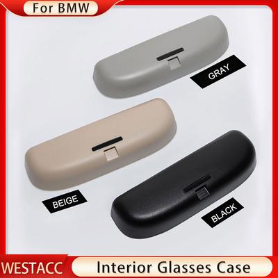 Estuche para Gafas de Coche Soporte para Gafas de Sol Caja para Gafas de Sol para BMW Serie 5 E39 F11 G31 2011 - 2018 Caja de Almacenamiento