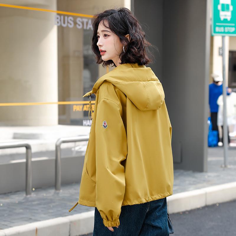 Brand New Women's Hooded Thin Jacket 2025 - Hot Style, Sunscreen, Loose Fit, Trendy Casual Outerwear