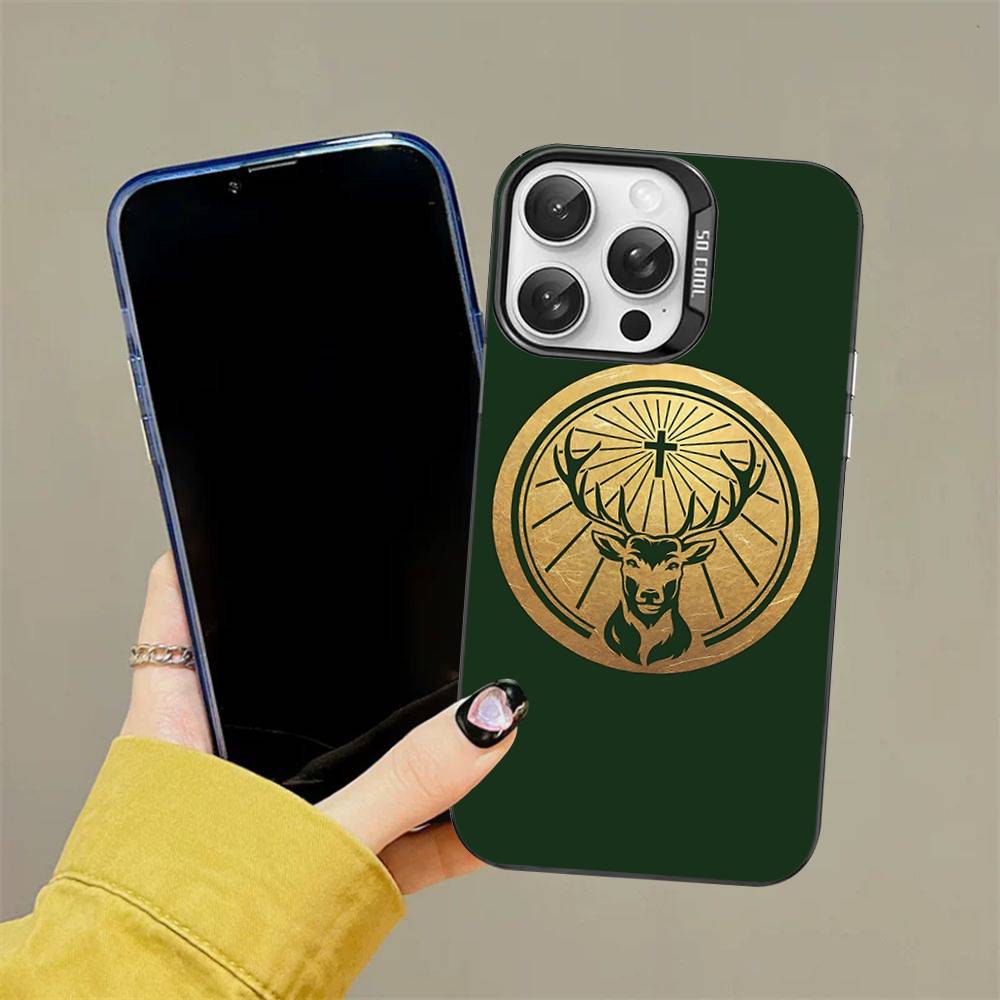 Heißes J-JaegermeisterS Handyhülle für IPhone 17 16 15 14 13 12 11 Pro Max Plus Farbe Silber Hülle