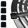 Kit Air Fryer Rubber Bumpers Accessories Replacement