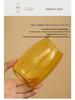 Chinese Forbidden City Glass Candlestick: Zen Tea Room Atmosphere Candle Lamp Decoration
