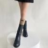 Black Lable Long Socks High Tube Knitted Stocking Fashion Knee-high Socks  Autumn