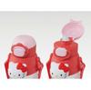 Skater 590ml Sanrio Hello Kitty 3D Mascot Straw Water Bottle with Cute for Girls and Straw, Kids, PMSHP6-A