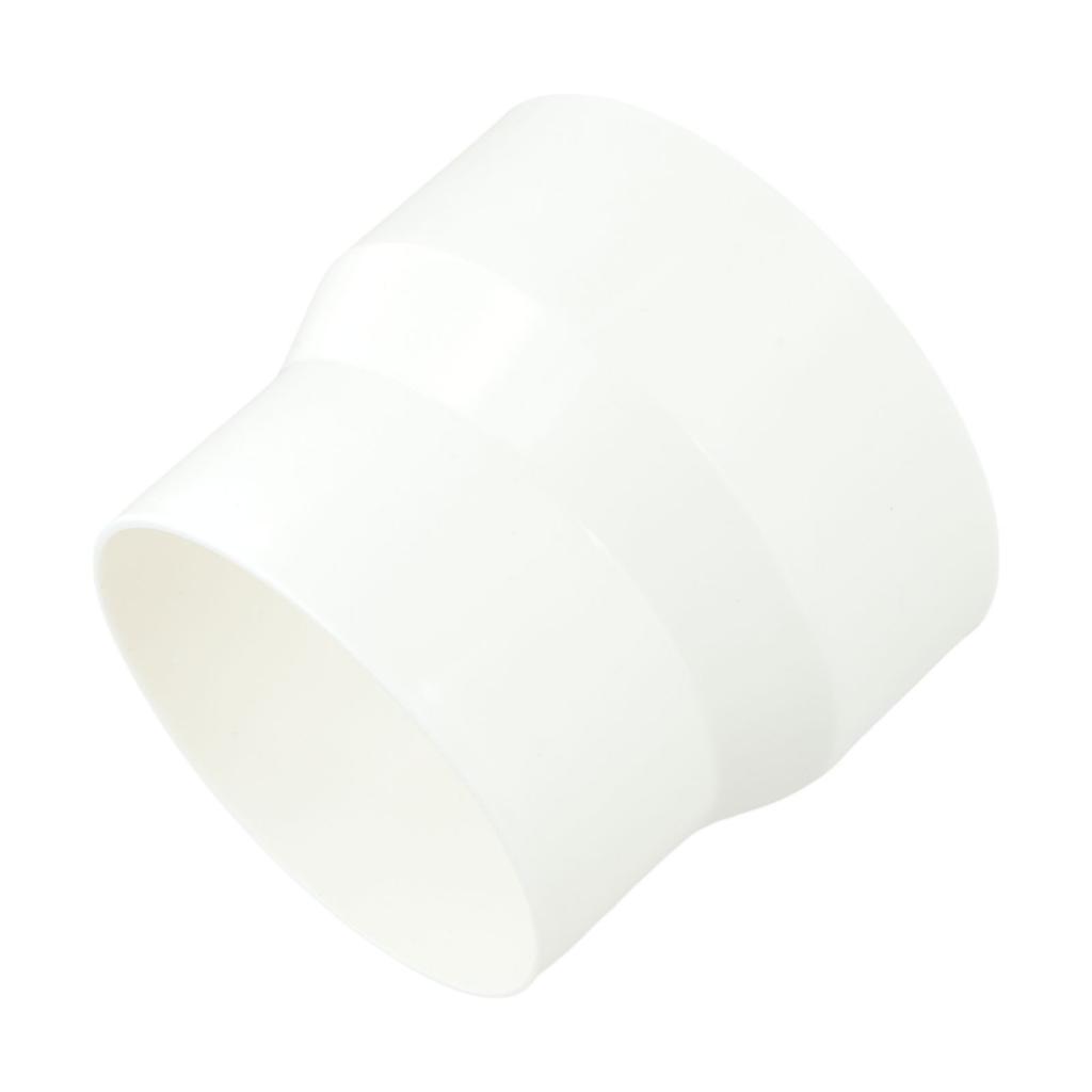 Plastic Pipe Adapter Exhaust Pipe Connector Kitchen Airflow Management Compact Space-Saving Design For Kitchen Ventilation