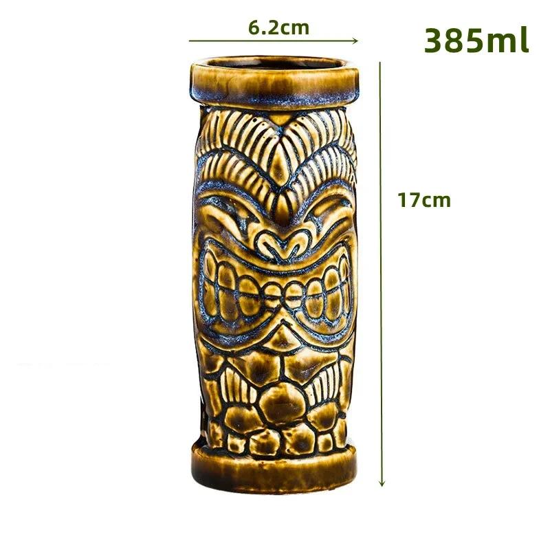 60 Types Ceramic Hawaii Tiki Mugs Creative Cocktail Glasses Beer Glass Martini Glasses Wine Glass Funny Cup Gift for Men