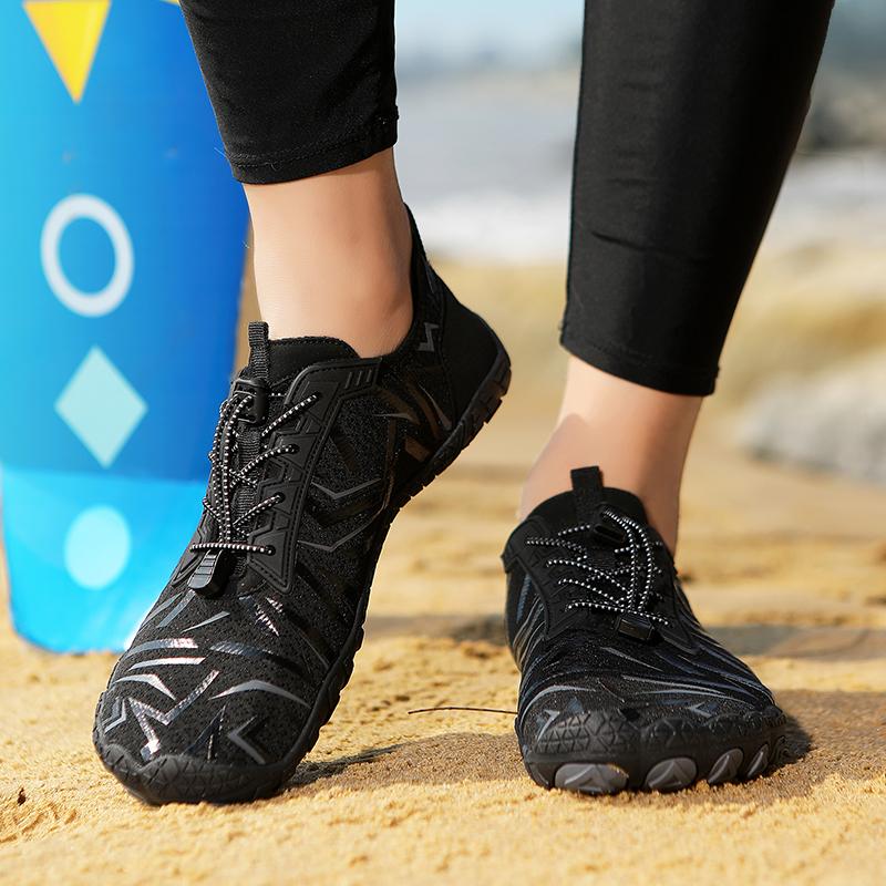 Seaside Aqua Shoes Quick Dry Beach Wading Sneakers Non-slip Comfort Barefoot Water Sports Footwear for Surfing Fishing Canyoning