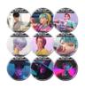 K-Pop Demon Hunters Huntrix, Saja Boys Character Badge Set (10pcs) (2 Options)