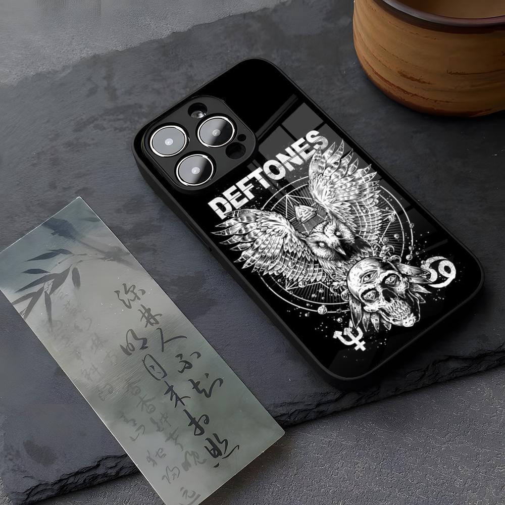 Fashion Deftones Phone Case Tempered Glass For IPhone 13 17 14 16 12 15 11 Pro XS Max Plus Mini X XR SE2020 Coque