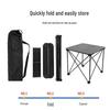Portable Aluminum Folding Table & Chairs for Outdoor Camping and BBQ