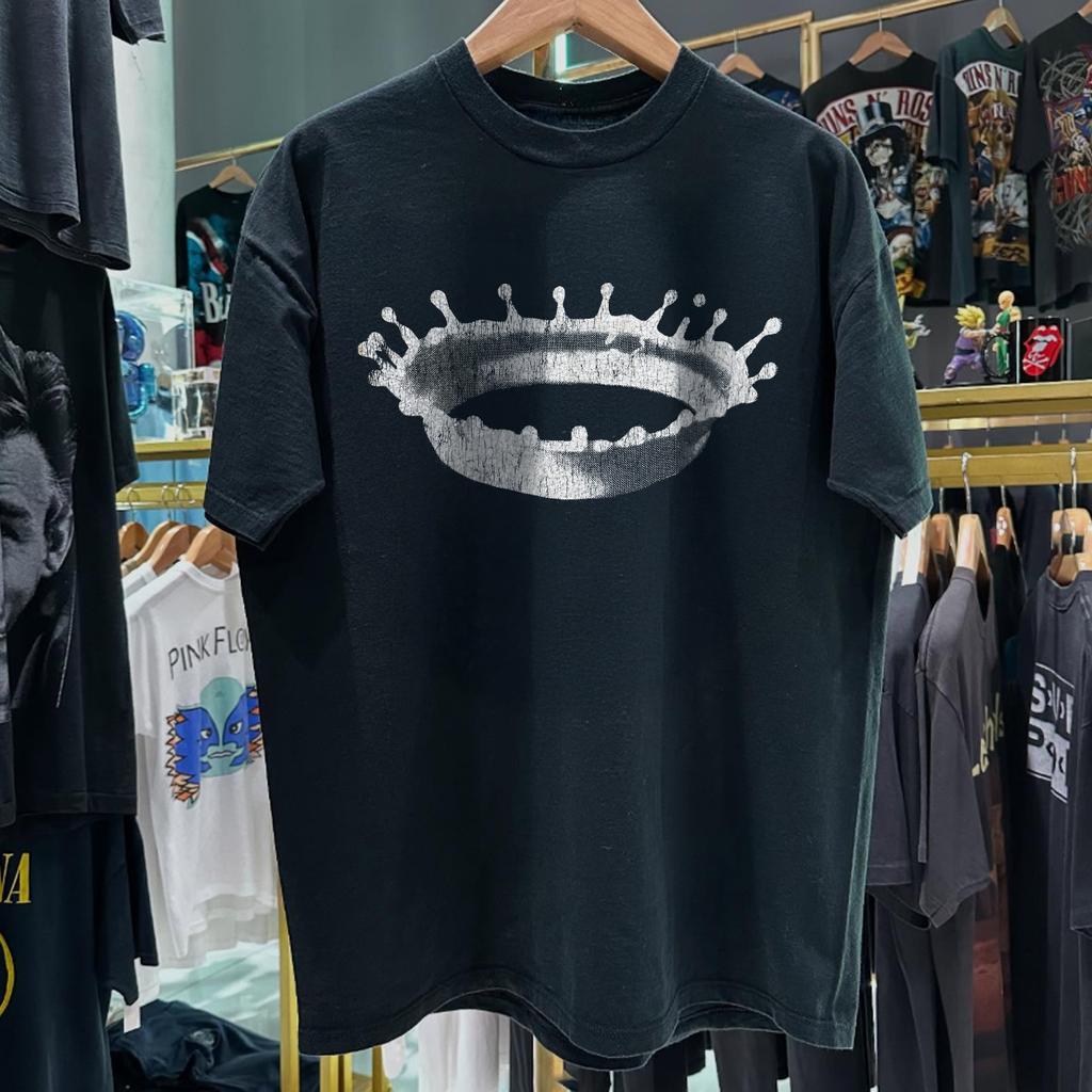 90s Acid Drop 'Archaic Smile' Rare T-Shirt Black S