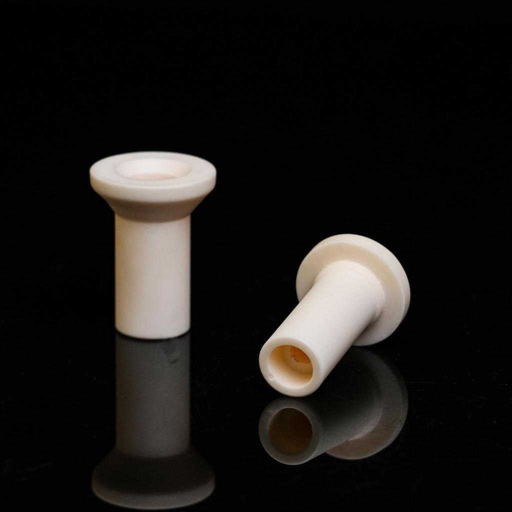 99 Alumina Ceramic T-type Recessed & Convex Corrosion-Resistant Thermocouple Protection Tube Nozzle