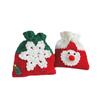 Hand-Crocheted Christmas Snowflake Gift Bag - Coin Purse & Shoulder Bag