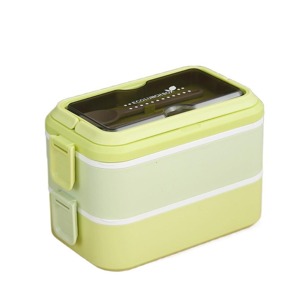 Multi-Layer Food Storage Container Foldable Handle Food Boxes 304 Stainless Steel Lunch Box  Worker