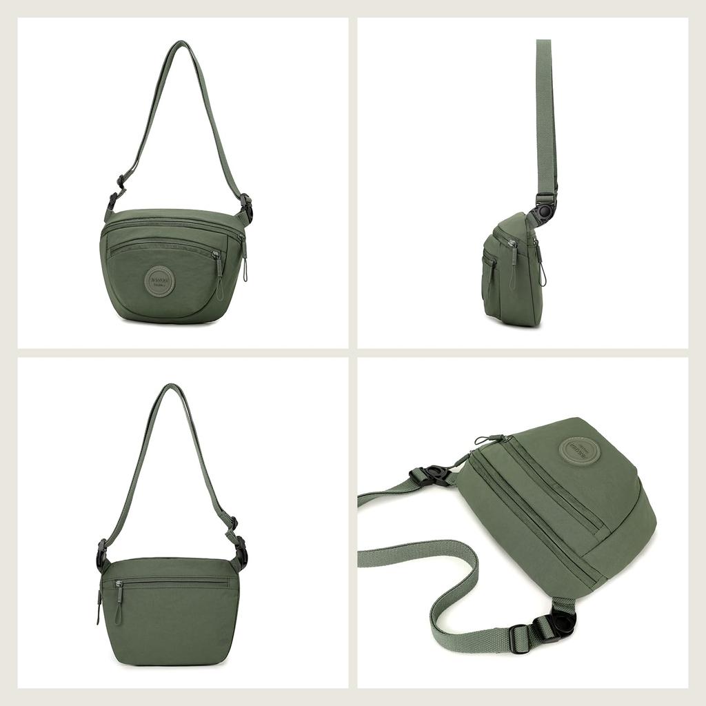 Hillrill Shoulder Large Solid Available in 9 Perfect for Everyday and Casual BB6202 Women's Bag, Lightweight, Water-Repellent, Multifunctional,