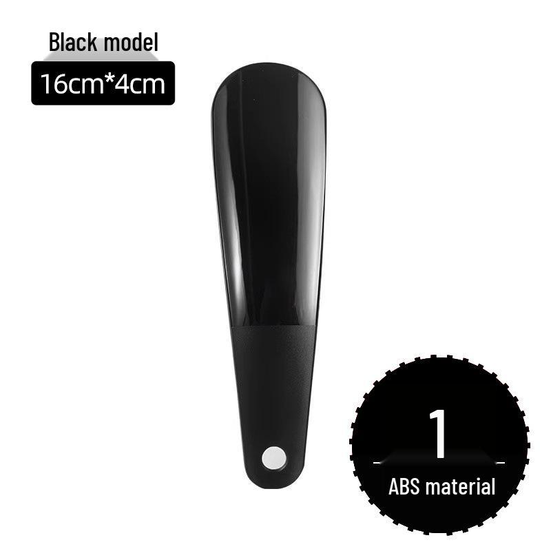 Extended Plastic Shoehorn - No Bend Long Handle for Easy Shoe Wearing, Ideal for Pregnant Women