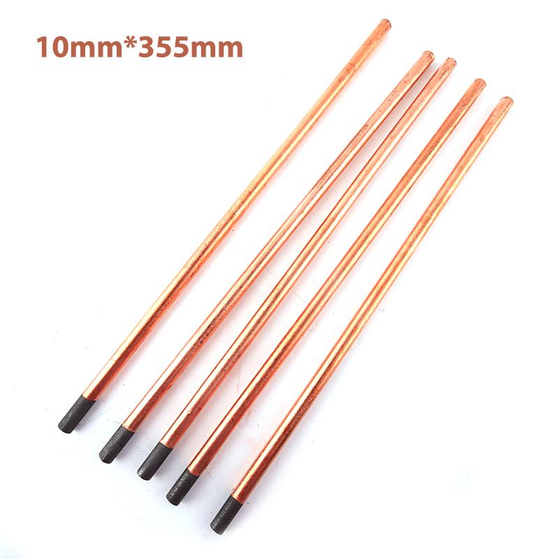 5Pcs Air Carbon Arc Gouging Rods Graphite Electrode Rod For Dc Gas Gouging Gun
