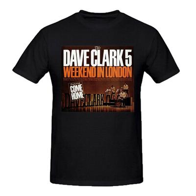 Koszulka T-Shirt The Dave Clark Five Weekend Koszulki z Nadrukiem Czarna