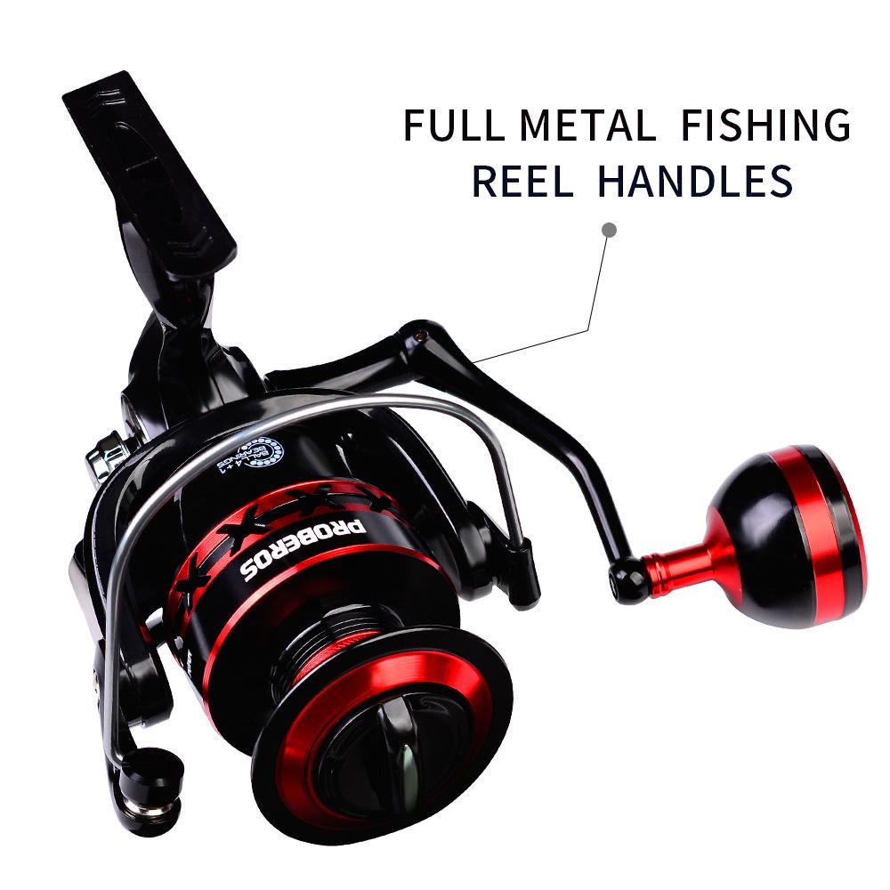 Metal Spinning Wheel 5.2:1 Fishing Line Wheel Remote Casting Wheel Fishing Lure Wheel Suitable for Sea Fishing Vessels