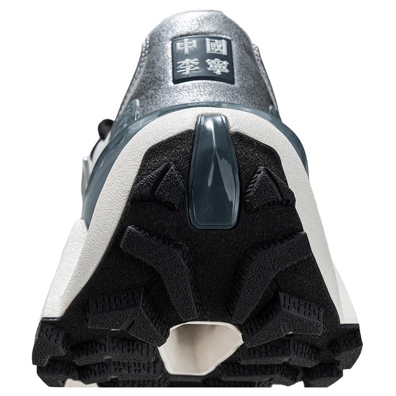 Li Ning Liejun Ace 3.0 Retro Trend Sports Shock Absorbing Breathable Low Top Lifestyle Casual Shoes Men Casual Shoes AZGW095-1