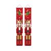 Nutcracker King Series New Christmas Couplets New Year's Party Soldiers Porch Atmosphere Decoration Door Curtains Flag Hangers
