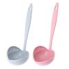 2-In-1 Long Handle Soup Ladle with Strainer Soup Spoon Essential Kitchen