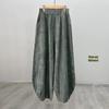 Women's Hemp Tie-Dye Distressed Lantern Pants: Cotton & Linen Zen Meditation Wear 26