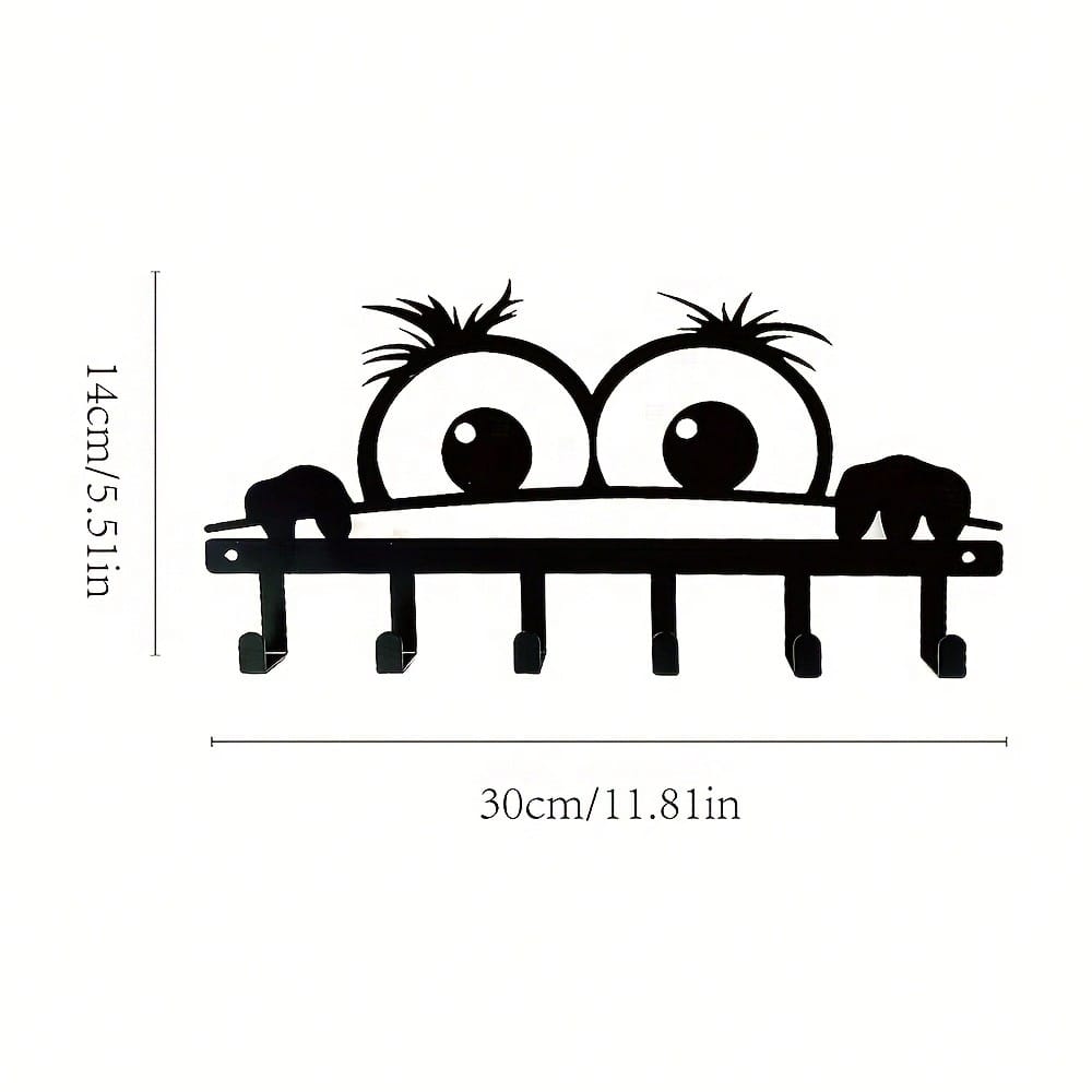 Artistic Metal Key Hooks Personalized Wall Decor Christmas Valentine Gift