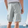Summer Loose Multi-pocket Tooling Shorts Men's Squat Sports and Leisure Five-point Pants Men's