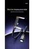 240W Fast Charging Foldable Stand Data Cable for iPhone 17, Tablets, and Mobile Gaming
