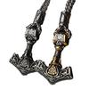Titanstahl Wikinger Anhänger Halskette Retro Edelstahl Halskette Herren Schmuck