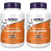 Now Foods Double Strength L-Arginine 1000mg Tablets 120 Tablets 2 Pcs
