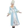 Costume Adulte Femme - PTIT CLOWN - Robe Marquise - Bleu Et Blanc - Taille S-M