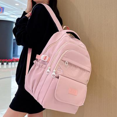 Children Elementary School Girls Junior High School Students High School Students College Students Backpack Multi Layer Backpack