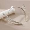 Sparkling Crystal Hairband Comfortable Bridal Hairband Alloy Texture Suitable for Fashion Girls and Mature Ladies