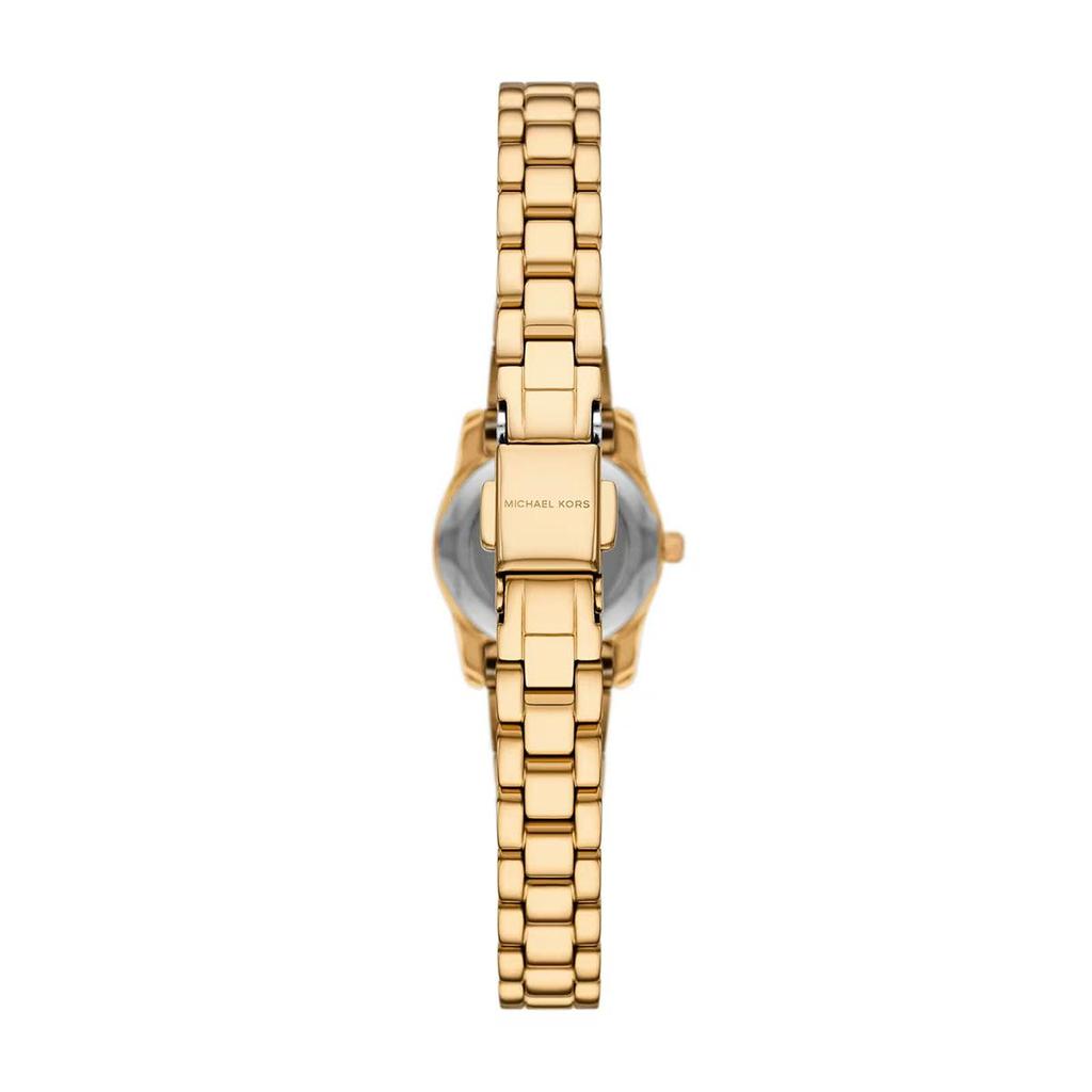 Michael Kors MK4862 Mini Sage Pave Gold-Tone Watch