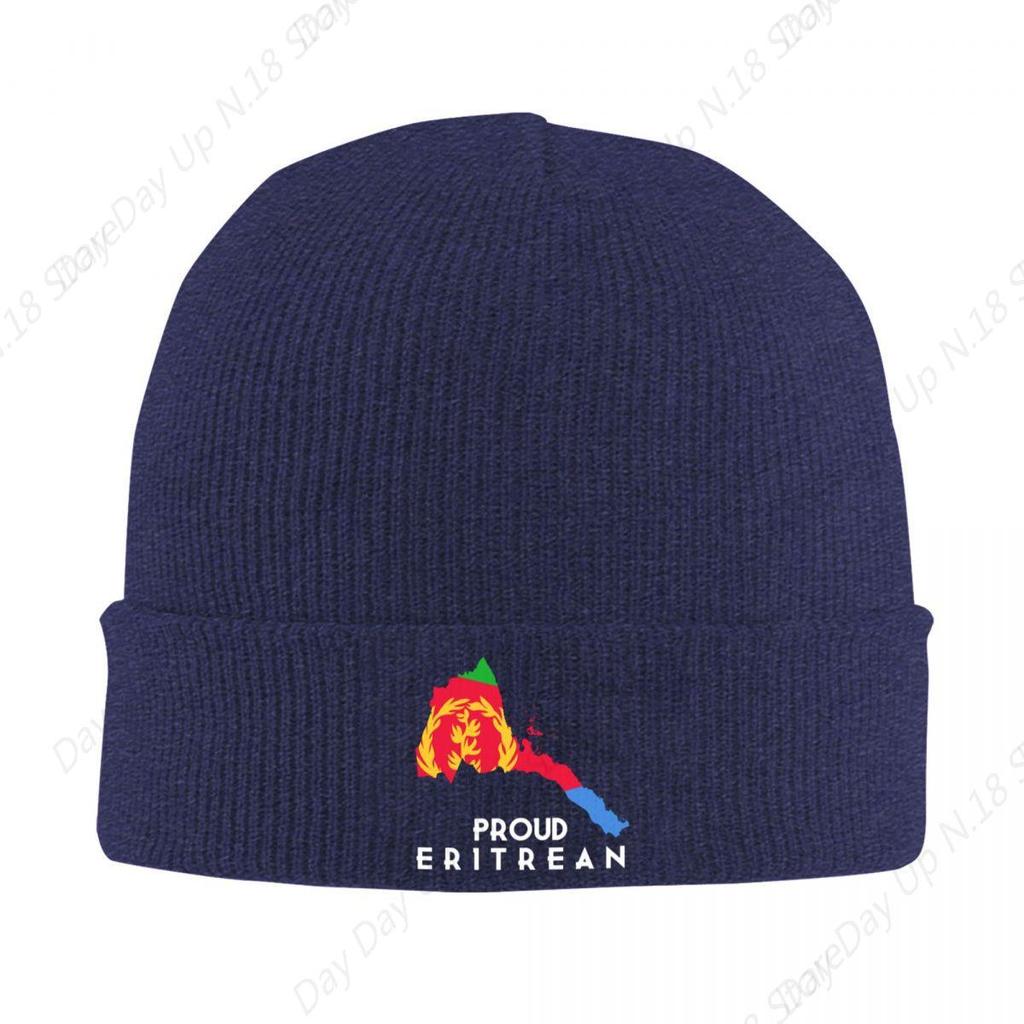 Proud Eritrean Flag Bonnet Hats Fashion Knitted Hat For Men Women Autumn Winter Warm Eritrea Pride Skullies Beanies Caps