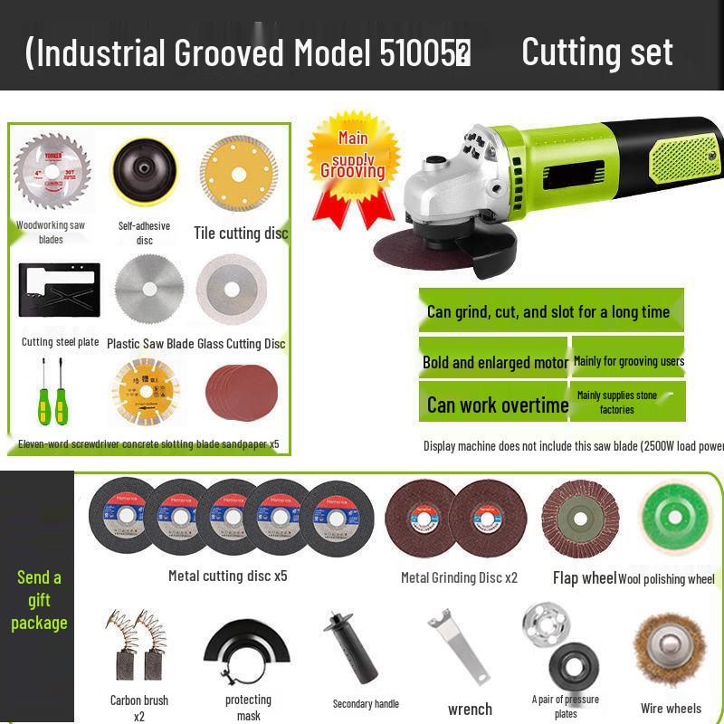 Adjustable Speed High-Power Electric Grinder and Polisher