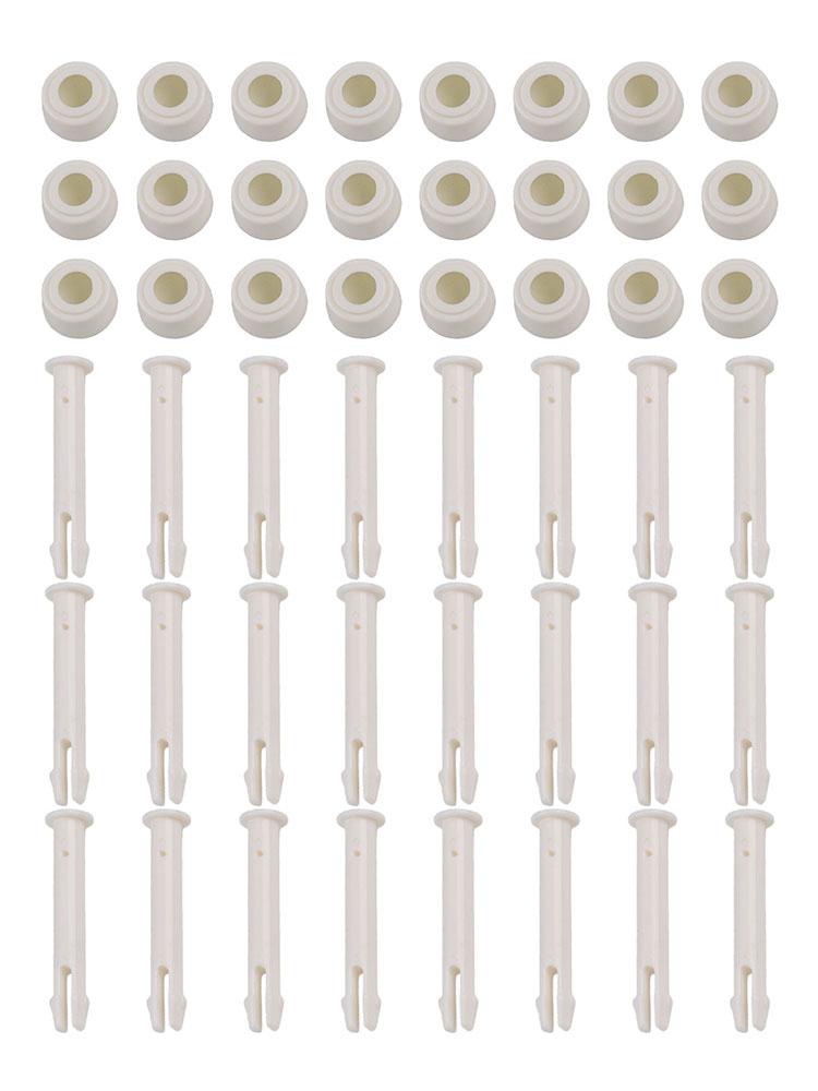 24pcs For Pool Connector Pins and Seals Set for Replacement Parts and Reliable Connection for For Pool Maintenance