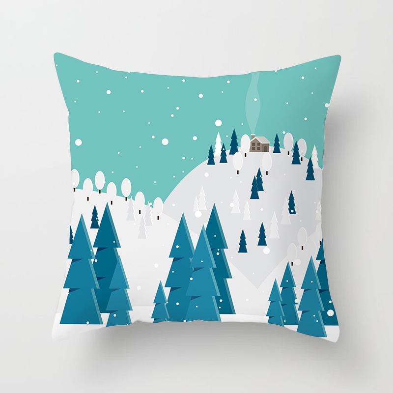 Home Furnishings Christmas Simple Sofa Pillow Cases