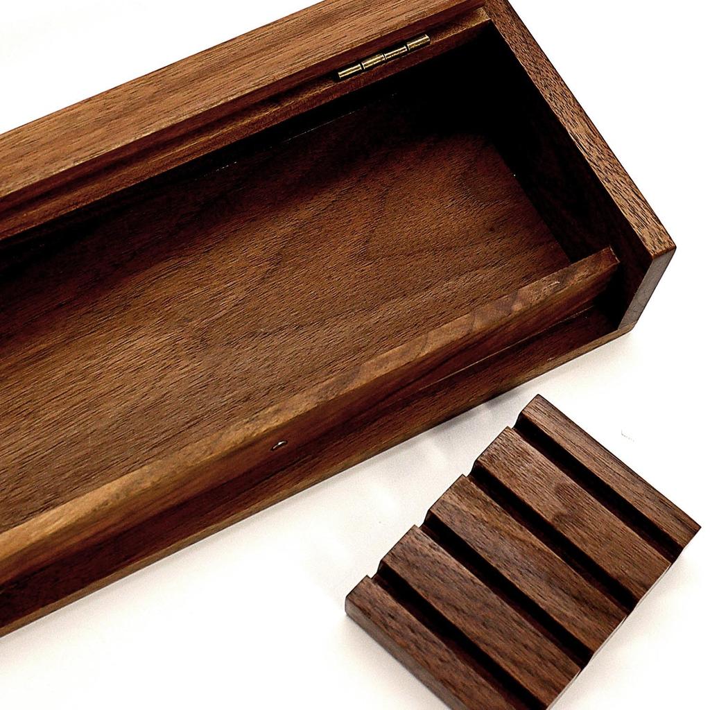 [Sears] Wooden Jewelry Box, Accessory Box, Large Capacity Storage Box s98-0004