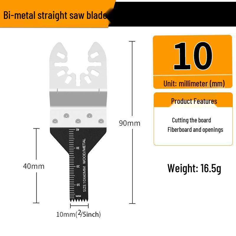 Universal Multifunctional Oscillating Saw Blade for Woodworking and Grinding
