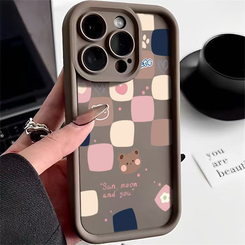 Applicable to Apple iphone16promax mobile phone case Apple 15 anti-drop 14 cartoon 13promax new 12x