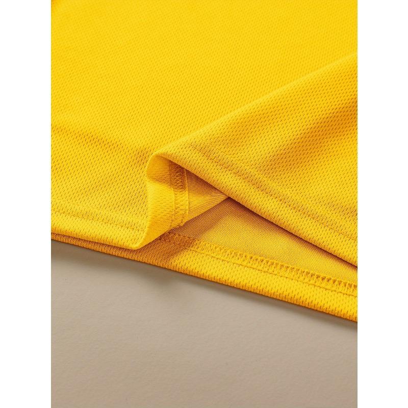 Taglie europee[Top a maniche corte da ragazzo] Elegante top a maniche corte estivo per ragazzo - Serie con elemento letterale 'Amo Mamma e Papà' - Abbigliamento casual da esterno